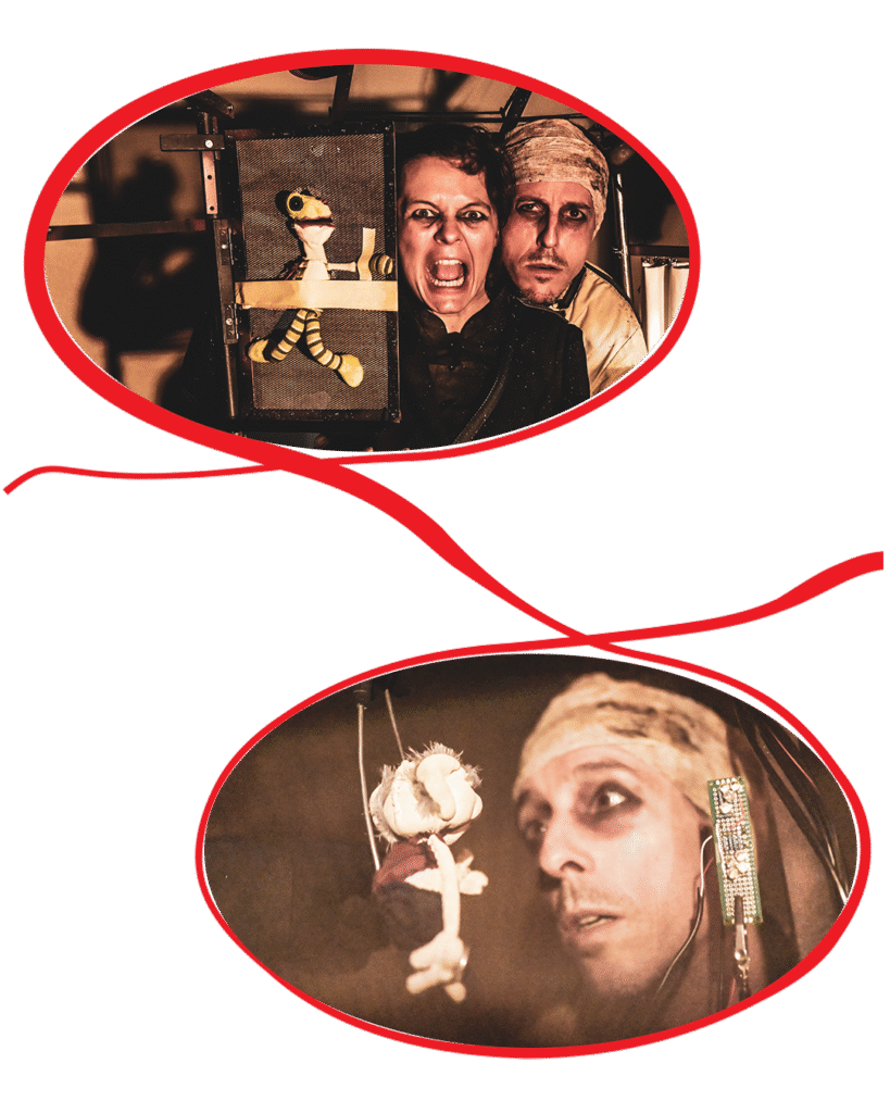 Teater Štrik - collage mobile 1 - show - Viktor F!
