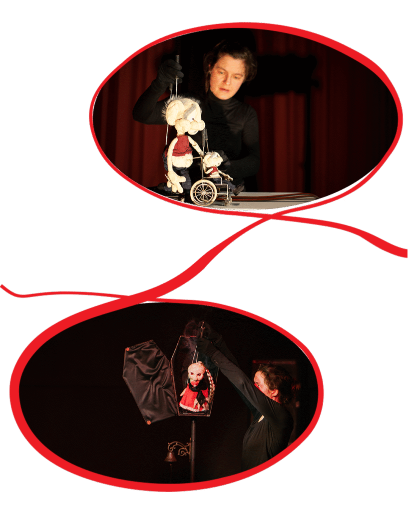 Teater Štrik - collage mobile 2 - show - Drakula