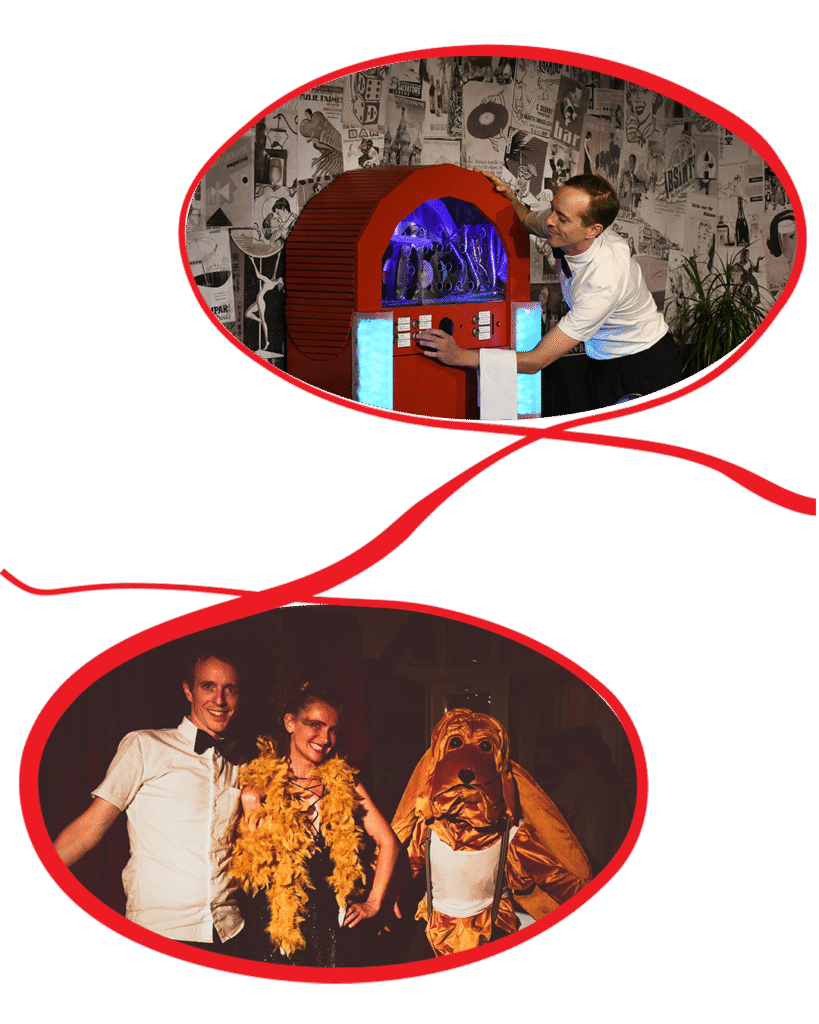 Teater Štrik - collage mobile 2 - show - Upornik/Rebell