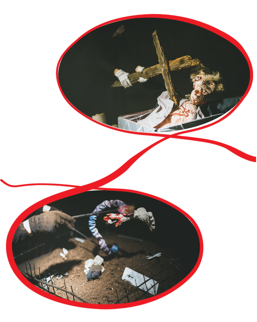 Teater Štrik - collage mobile 2 - shows - The Worm